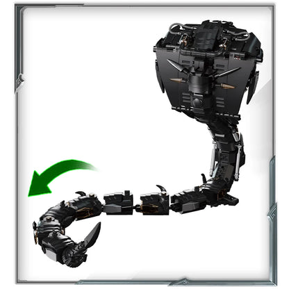 Cyber-Serpent Mechanical Snake - 1000+ Piece Technical Building Set