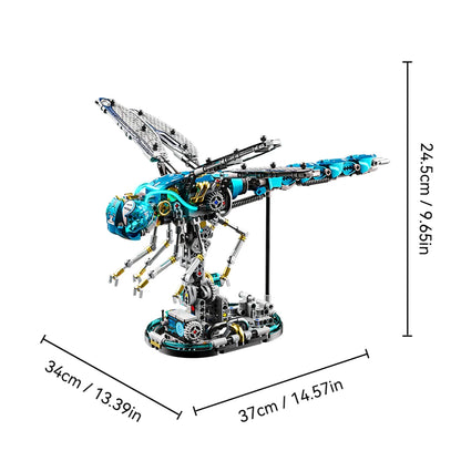 Bionic Dragonfly - 866Pcs Mechanical Building Set