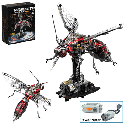 Mechanical Mosquito - Cyberpunk Insect MOC Building Set