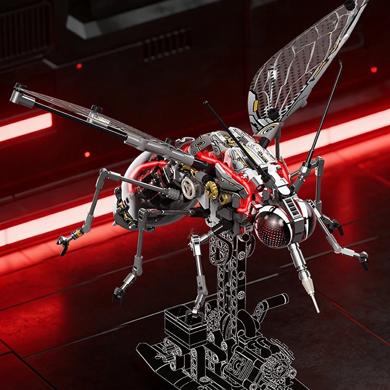 Mechanical Mosquito - Cyberpunk Insect MOC Building Set